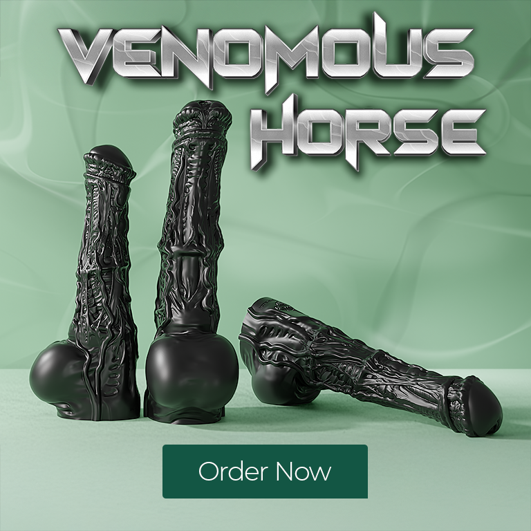Symbiote-Inspired Venomous Horse 