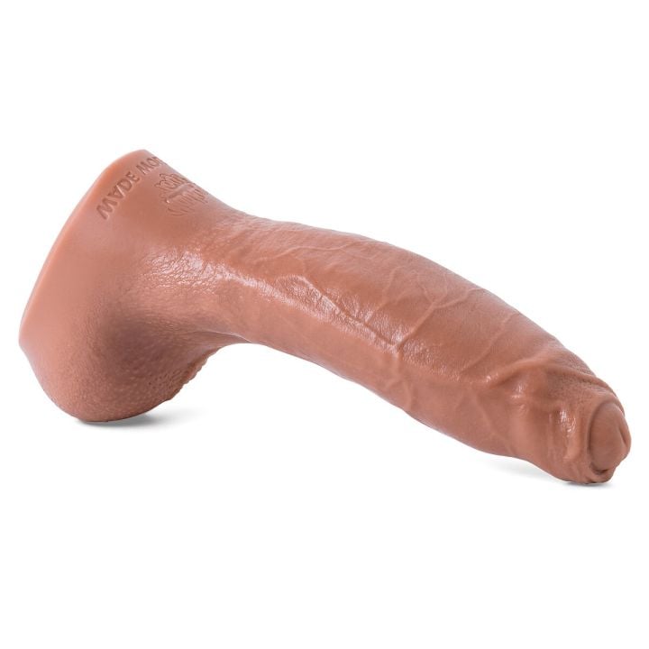 Wade Wolfgar realistic dildo, showcasing lifelike curves and ogre-inspired realism for fantasy toy collectors.