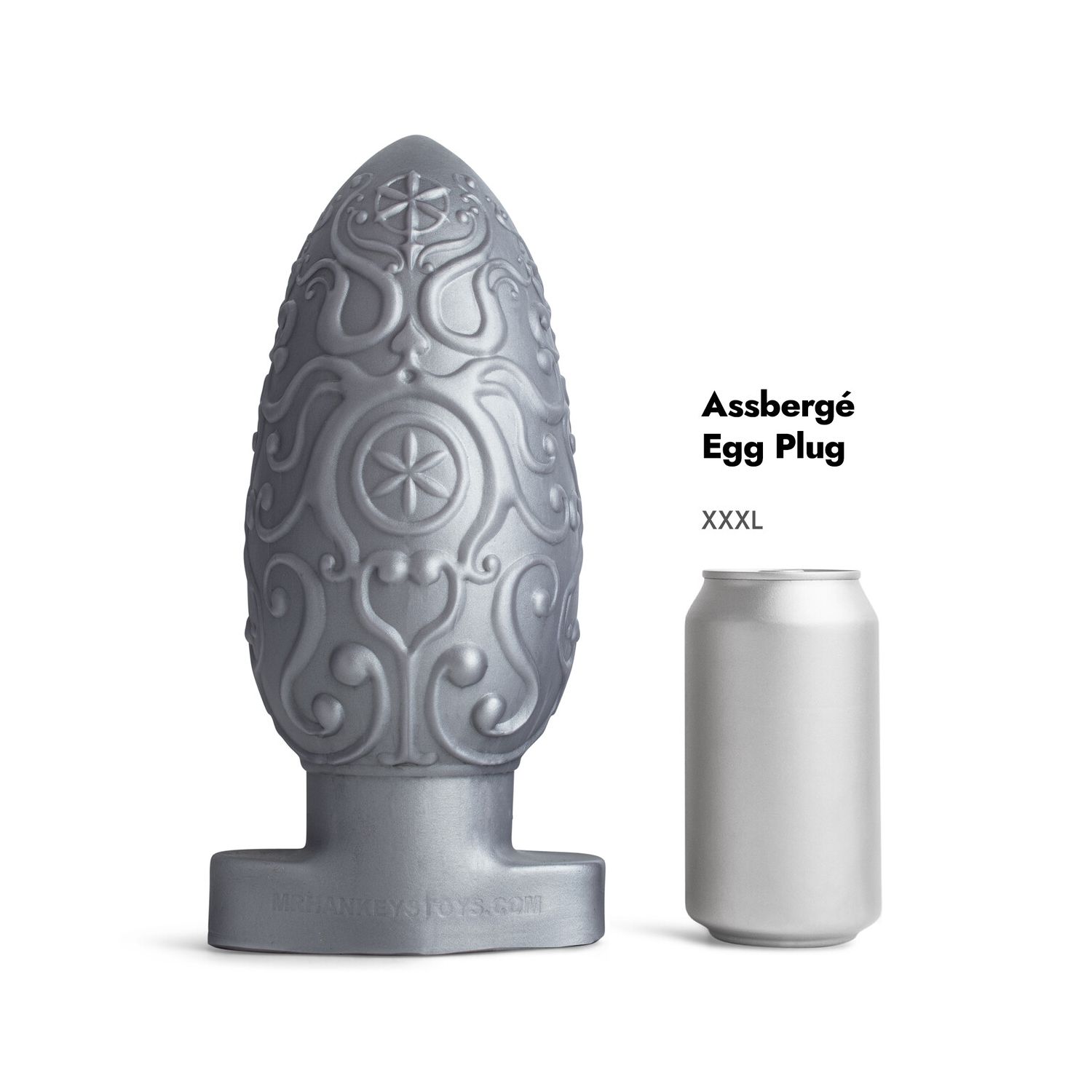 Assberg Egg Plug | Handcrafted Luxury Silicone Butt Plug for Deep Pleasure