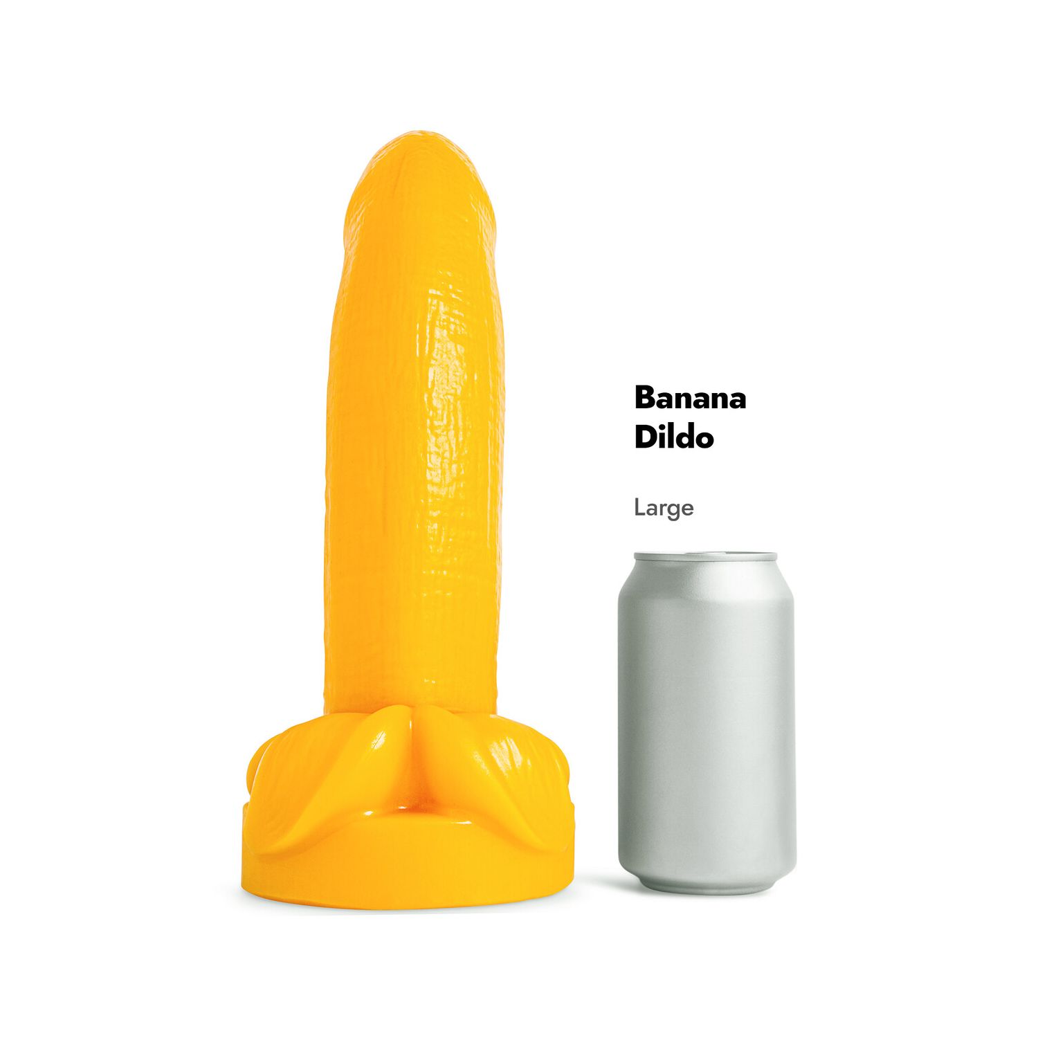 Banana Dildo  Realistic, Playful Fantasy Toy by Mr. Hankey's