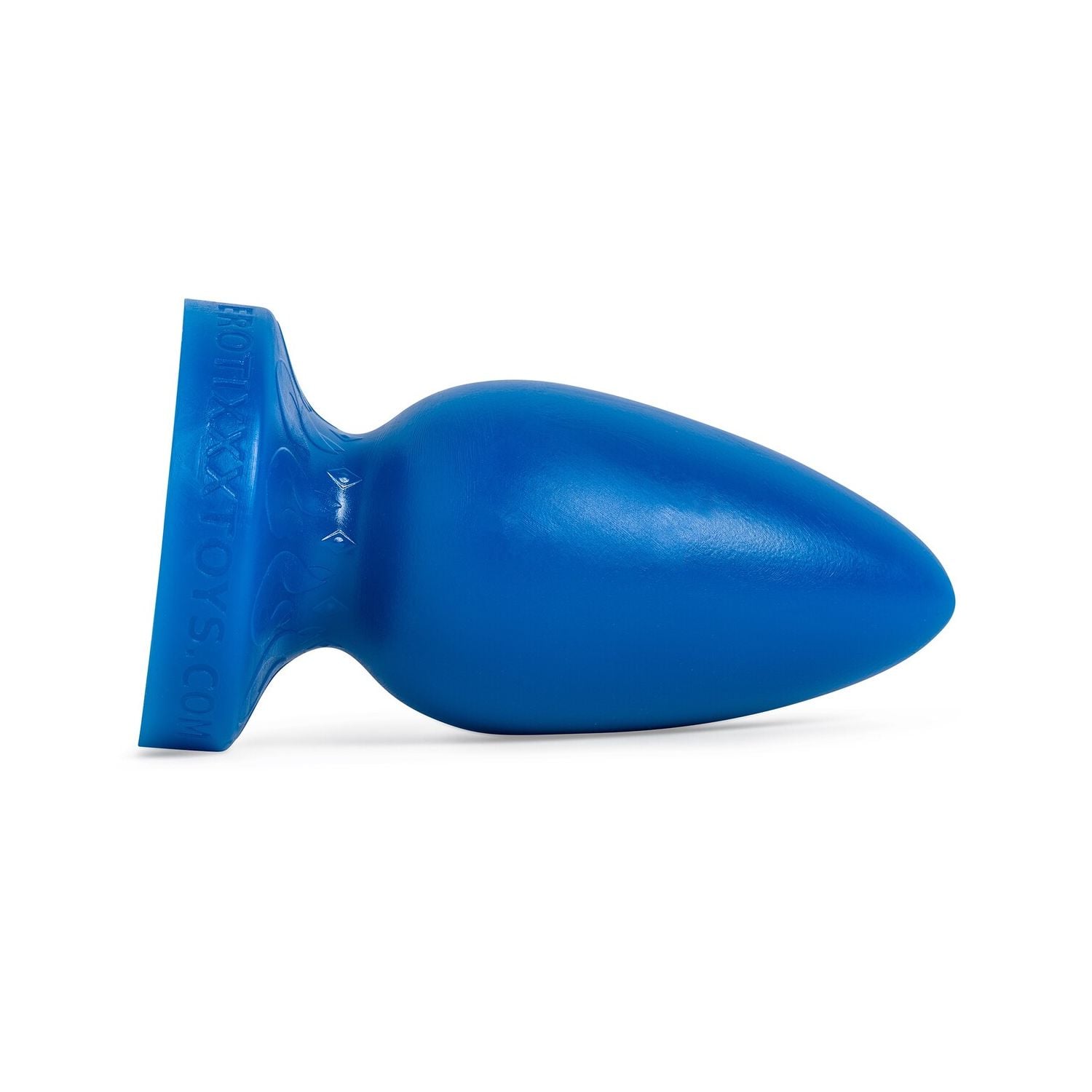 hankeys-toys-butt-plug-uv-electric-blue-fantasy-side-view