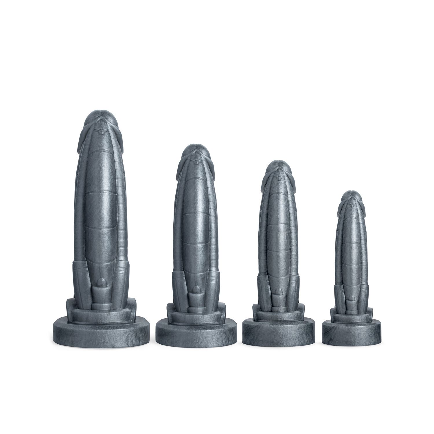 Cybernetic Silicone Pleasure Toy | Handcrafted Robotic Dildo | 4 Sizes for  Lifelike Sensations