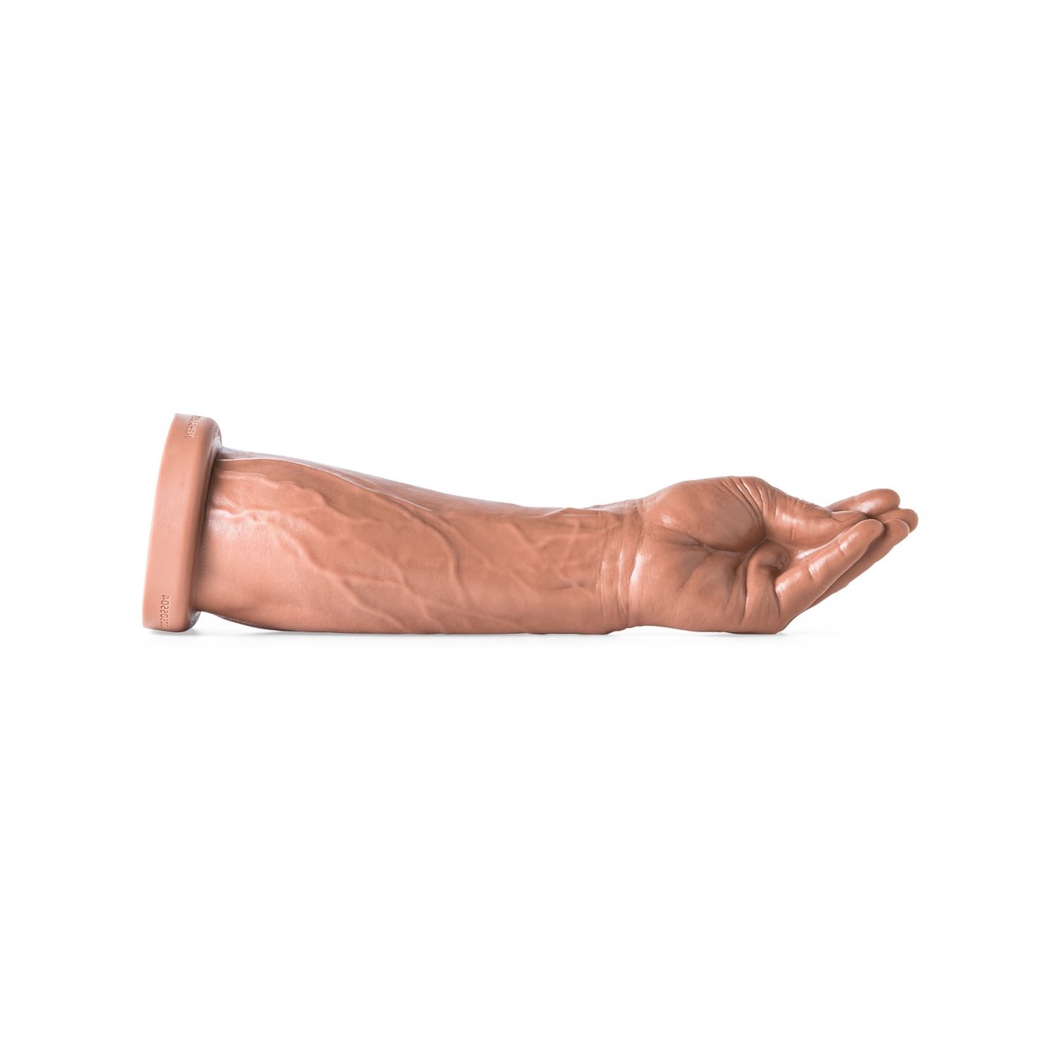hankeys-toys-thiago-boss-fist-realistic-natural-tan-horizontal-palm-up-view