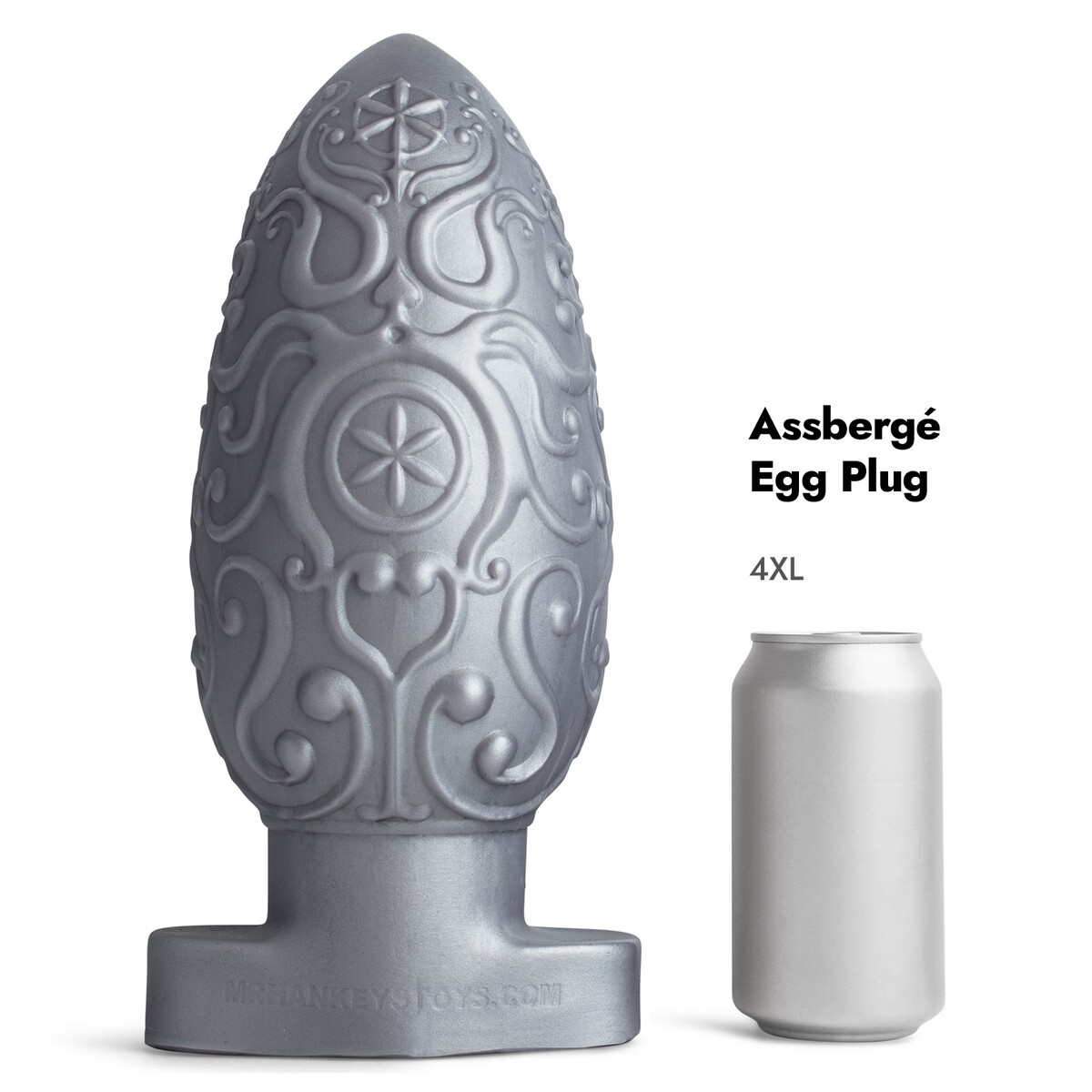 Assbergé Egg Plug by Mr Hankey's Toys — maker's photo 5