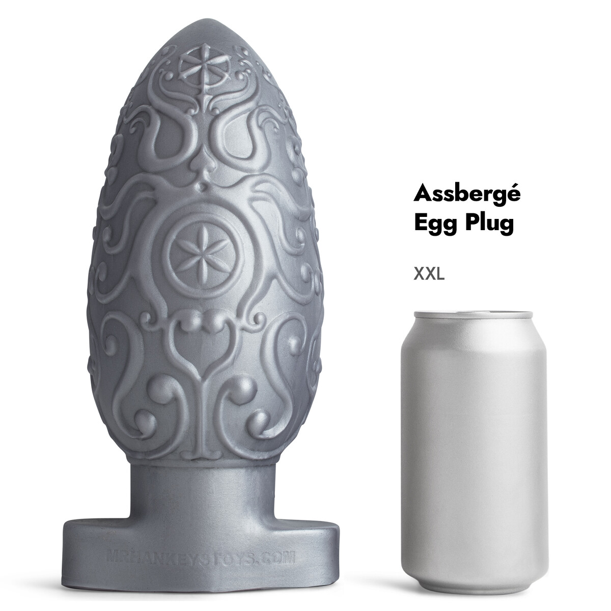 Assbergé Egg Plug by Mr Hankey's Toys — maker's photo 3