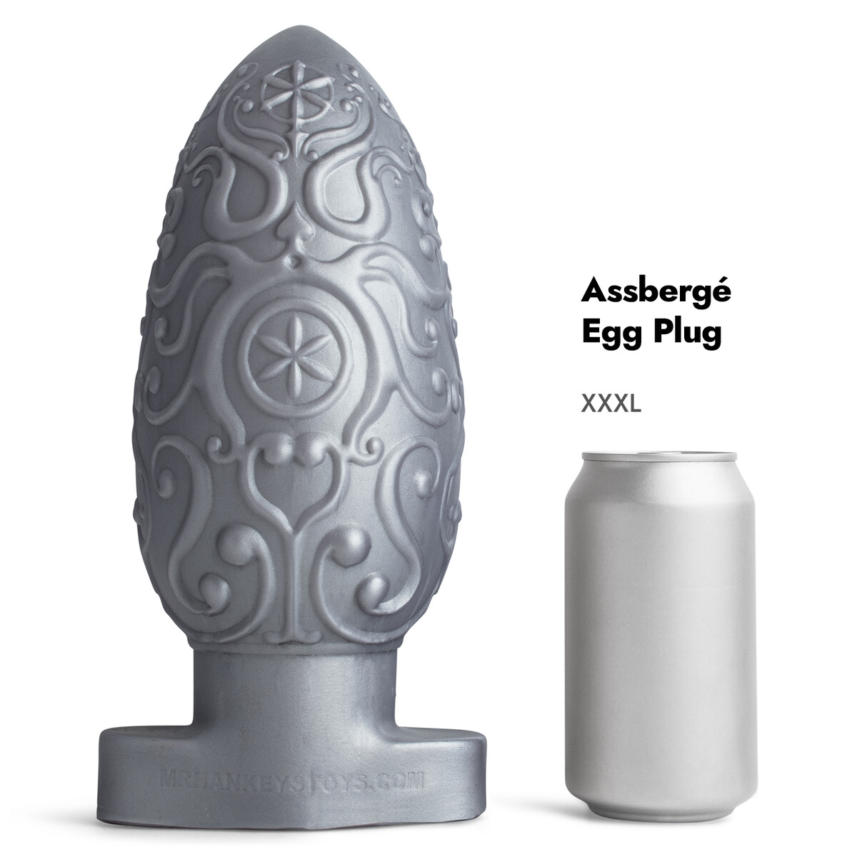 Assbergé Egg Plug by Mr Hankey's Toys — maker's photo 4