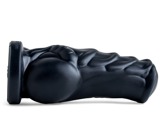 Solatok fantasy dildo displayed horizontally, showing prominent knot and dramatic width designed for intense monster fantasy play.